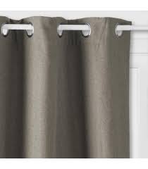 Un choix unique de rideau taupe et blanc disponible dans notre magasin. Rideau Isolant Taupe Tim 140x260
