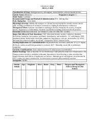 How to make your nursing brain book. Drug Card For 170 Week 4 Docx Lfcc Nursing Drug Card U2013 Alpha Blockers Examples Of Generic Names 1 Doxazosin 2 Prazosin 3 Terazosin Corresponding Course Hero