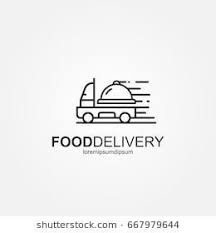 Food Delivery Truck Logo Template Fast Delivery Truck Healthy Food Delivery Delive Food Delivery Logo Logo Food Healthy Food Logo