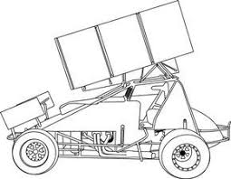 Kindergarten coloring pages easy cars coloring home. Sprint Car Coloring Page Http Www Amickracing Com Kids Sprint 1 Gif Sprint Cars Sprint Car Racing Cars Coloring Pages