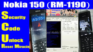 Sep 09, 2018 · hello dosto 👋subscribe 👆like 👍share 👉subscribe my youtube channel Nokia 150 Rm1190 Security Code Unlock Without Data Loss Miracle Crack Urdu Hindi Youtube