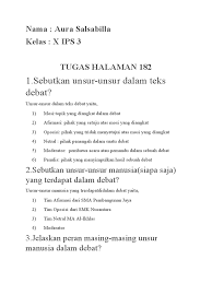Pusat kurikulum dan perbukuan balitbang kemendikbud. Tugas Bindo Aura