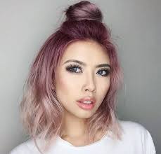 Dark Pink To Light Ombre By Linh Phan Light Pink Hair Balayage Hair Dark Pink Hair