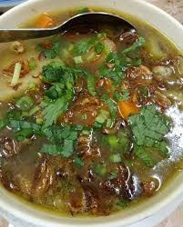 Sup kambing berempah cocok dinikmati bersama nasi hangat atau lontong. Resepi Sup Tulang Berempah Resepi Bonda