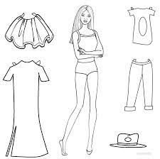 Have the kids glue the costumes on the paper dolls and create a fun activity like making up a christmas. Pin On Toys Coloring Pages