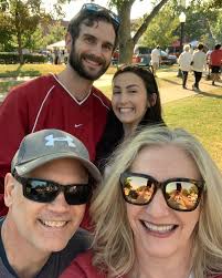 Baby's first Sooner's game♥️🤍
