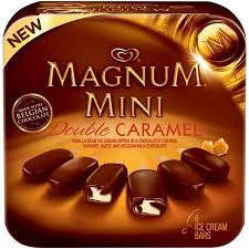 Magnum Mini Double Caramel Ice Cream Bars 1 85 Fl Oz 6 Count Magnum Ice Cream Icecream Bar Magnum Ice Cream Bars
