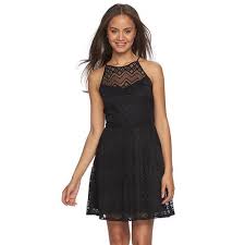 Juniors Lily Rose Lace Halter Dress Lace Halter Dress Lace Dress Kohls Dresses