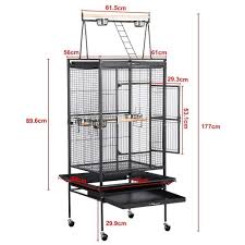 Bird Aviary For Sale Nsw Popamazing Large Bird Breeding Cage Aviary For Cockatoo Parrot Finch With Perch Stand And Wheels Amazon Co Uk Pet Large Bird Cages African Grey Parrot Aviary
