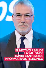 Desvelado el motivo real de la salida de David Cantero de Informativos  Telecinco hace unos días. @Pocotepasatv ha informado de que la razón de su  marcha no se debe a un despido por una mala relación ...