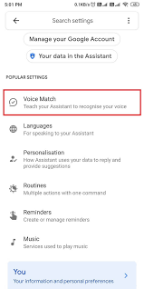 In fact, you can use voice recognition to unlock your phone this way. How To Disable Google Assistant On Lock Screen Techcult