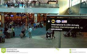 Vancouver international airport is a canada airport located in vancouver. One Side Of Airport Terminal Of Internation Arrival Lobby In Vancouver Bc Canada Stock Footage Video Of Active Scene 49041636