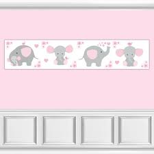 Nursery wall art custom quote elephant nursery prints | etsy. Second Life Marketplace Pink Elephant Mouse Nursery Wallpaper Square Panels