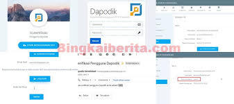 Hal tersebut harus sesuai dengan yang diinputkan oleh ops (operator sekolah) pada aplikasi dapodikdasmen 2020. Cara Verifikasi Akun Ptk Dan Akun Operator Dapodik