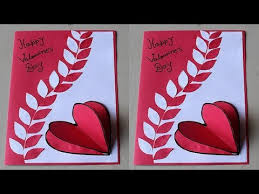 Breathtaking card ideas for someone specialit's february and guess what special day is just around the corner? Diy Beautiful Handmade Valentine S Day Card Idea Diy Greeting Cards For Valentine S Day Card Youtube