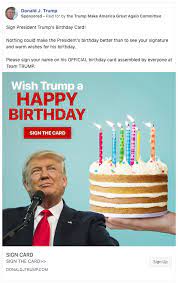 630 x 667 jpeg 64 кб. Trump Has Spent Nearly 1 Million Wishing Himself And Melania Happy Birthday On Facebook