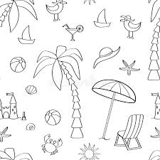 Hundreds of free spring coloring pages that will keep children busy for hours. Beach Coloring Page Stock Illustrations 1 851 Beach Coloring Page Stock Illustrations Vectors Clipart Dreamstime