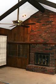 Either people don't put them on the internet or they simply gave up and painted their brick white. Remodelaholic Dramatic Results Of A White Painted Brick Fireplace