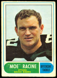 1968 OPC O PEE CHEE CFL FOOTBALL #21 GENE GAINES VG-EX OTTAWA ROUGH RIDERS  UCLA