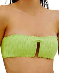 ViX Scales Sandy Bandeau Bikini Top