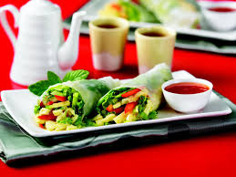 Rouleaux Aux œufs Et A L Avocat Rouleaux De Salade Repas Facile Et Rapide Repas Midi