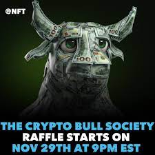 Nft On Instagram The Crypto Bull Society Is A Collection Of 7 777 Unique Crypto Bulls Designed By 3d Artist Gal Yosef Gal Has Worked In 2021 3d Artist Artist Bull