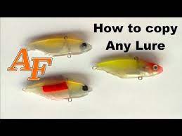 Lure Making Casting Molding A Resin Bait Marling Baits Youtube Lure Making Homemade Fishing Lures Fish