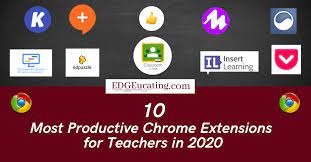Click the puzzle piece icon to the right of the url bar. 10 Most Productive Chrome Extensions For Teachers In 2020 Edgeucating
