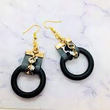 ハンドメイドピアス おしゃれまとめの人気アイデア pinterest rsy 89 レザージュエリー アクセサリー ピアス おおぶり