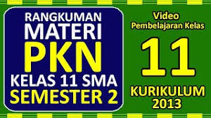 Rpp pkn sma/ma kurikulum 2013 semester 1 dan 2 revisi tahun 2017/2018. Rangkuman Materi Pkn Kelas 11 Sma Semester 2 Kurikulum 2013 Youtube