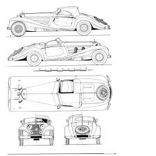 Mercedes Type 540k Roadster Jpg 2000 2000 Dessin Voiture Facile Mercedes Ancienne Dessin Voiture