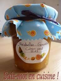 confiture de mirabelles gingembre citron vert suis moi en cuisine