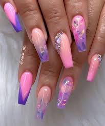 Apr 19, 2021 · ombre coffin nails. Pin By Peace On Girly Time Coffin Nails Designs Summer Acrylic Nails Nail Designs