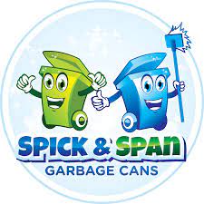 Spick Span Garbage Can Logo Garbage Can Trash And Recycling Bin Garbage