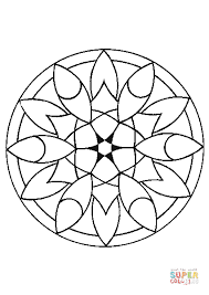 Risultati Immagini Per Mandala Da Colorare Facili Arte Mandala