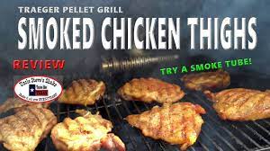 Traeger Grill Bbq Smoked Chicken Thighs Uncle Steve S Shake Seasoning In 2020 Smoked Chicken Chicken Thighs Traeger Grill