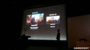 索尼演示下一代PS对比PS4 Pro：硬盘性能碾压|游民星空