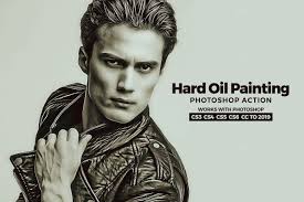 Hard Oil Painting Photoshop Action Pro Share Learning how to paint with oils is a pursuit that can take a lifetime.