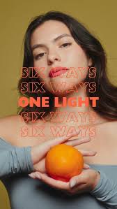 Demonstrating a few ✨looks✨ you can create with ONE @zhiyun_usa light in  the studio with @isabelletinsley 🍊#zhiyun #molusg300 #cinematiclighting  #filmmaking @thebtwn BTS shot by: @jessesmolan_film