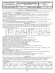 Ondes exercices supplémentaires 1) une onde sinusoïdale progressive sur une corde est donnée par y( x, t )  0,03cos(2, 4 x 12t  0,1) où x et y sont en cm et t en seconde. Serie Les Ondes Mecaniques Progressives Longueur D Onde Vagues