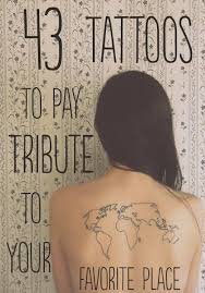 I would like the longitude and latitude of lake chelan, wa as a tattoo design that could fit on one's forearm, wrist or ankle. 43 Rad Tattoos To Pay Tribute To Your Favorite Place