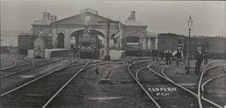 The Old Sydney Terminal Redfern Railway Station In 1900 Looking North The Benevolent Asylum Can Be Seen In The Australia History Sydney City New South Wales