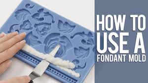 How To Use A Fondant Mold Youtube I've applied a bit corn starch to the mold and press the fondant into the mold. how to use a fondant mold