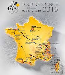 2013 Tour De France Route Tour De France Tours France