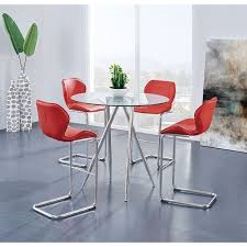 Barstool sports is a sports & pop culture blog covering the latest news and viral highlights of each and everyday with blogs, videos and podcasts. D1503 Bar Table Set W Red Barstools By Global Furniture Furniturepick