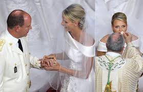 Monaco Royal Weddings Prince Albert Ii And Princess Charlene Hellomagazine Com Charlene Von Monaco Hochzeit Frisur Ideen