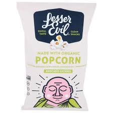 Amazon.com: Lesser Evil Organic Avocado Licious Buddha Bowl Popcorn, 5  Ounce - 12 per case.