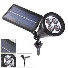Wholesale Price Free Shipping Outdoor Lighting Solar New 4led Plastic Solar Lights Lawn Lamp Projec Solar Lights Led Landscape Lighting Outdoor Solar Lights