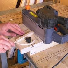 Mini Edge Sander Belt Sander Stand Woodworking Woodworking Jigs Belt Sander