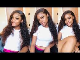 Hey beauties hope you enjoy this video deep side part hair tutorial hair details: Diy Side Part Closure Sew In Wiggins Hair Youtube